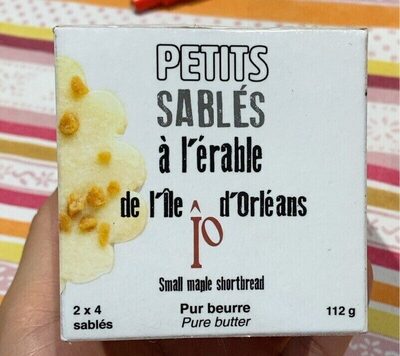 Petits Sablés à L'érable