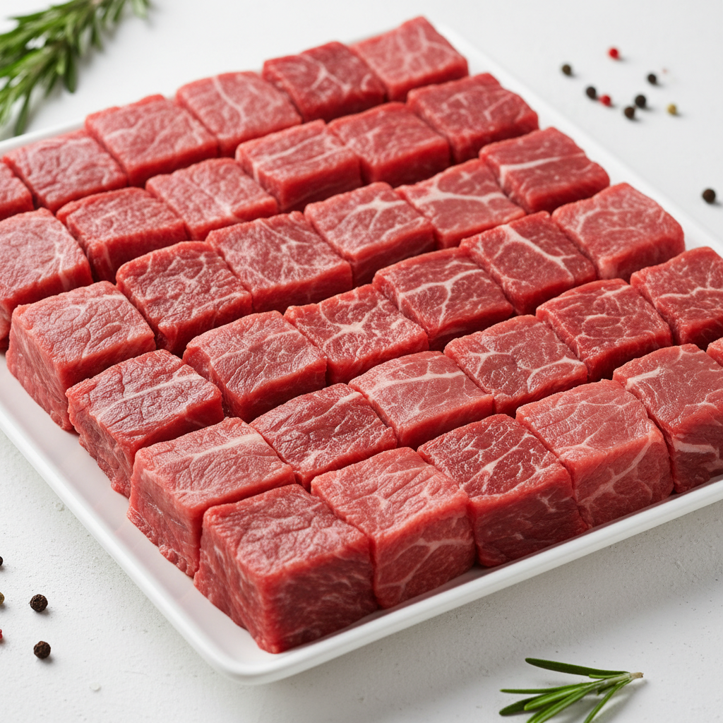 Cube de Boeuf à Brochette