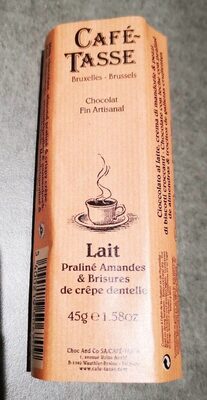 Choco Lait Praliné Brisures Crepes