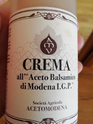 Crema Balsamic