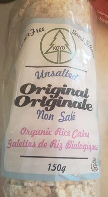 Galettes de Riz Originale Non Salé