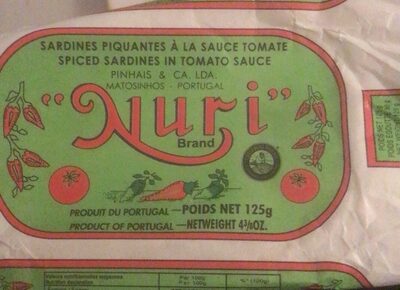 Sardines Épicées a la Sauce Tomate