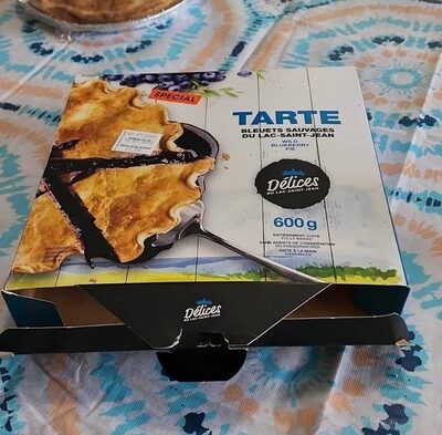 Tarte Bleuets Lac St Jean - Tarte aux Bleuets Sauvage