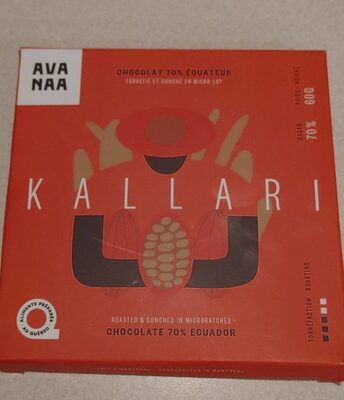 Tablette Kallari 70%