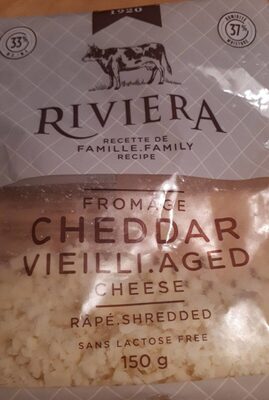 Cheddar Vieilli Rapé