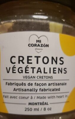 Cretons Végétaliens