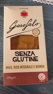 Lasagne Senza Glutine
